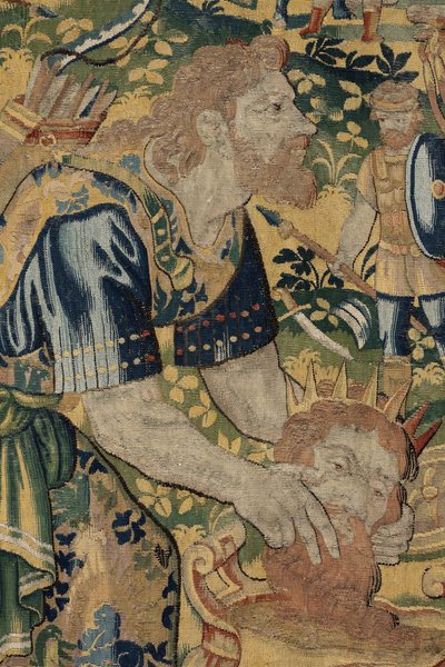 Historia de Ciro II el Grande, c.1590 (tapiz) de Belgian School