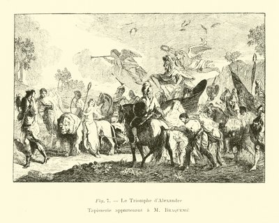 El Triunfo de Alejandro de Belgian School