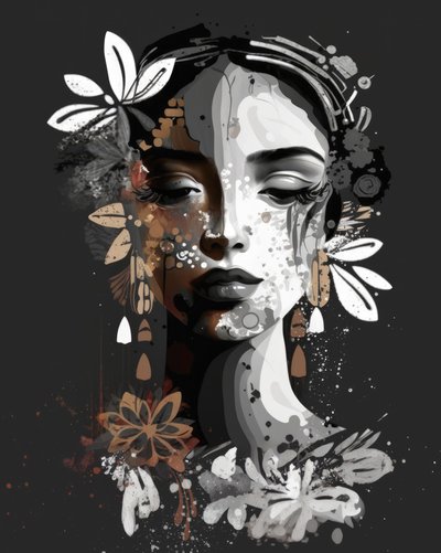 Belleza floral serena de Bella Eve