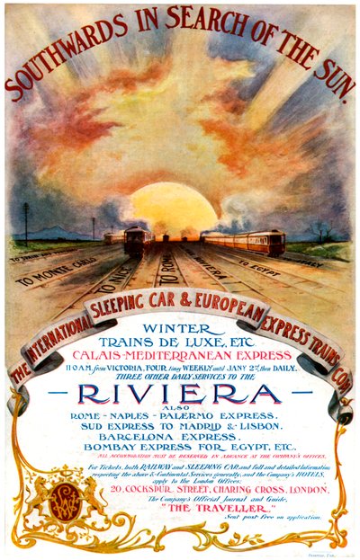 Hacia el sur en busca del sol, 1905 de Bemrose