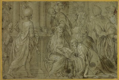 Adoración de los Reyes Magos de Benedetto Caliari