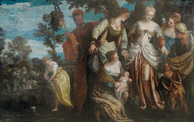 El hallazgo de Moisés de Benedetto Caliari