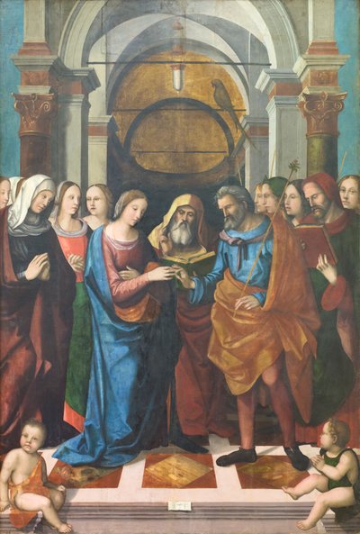 El matrimonio de la Virgen de Benedetto Coda