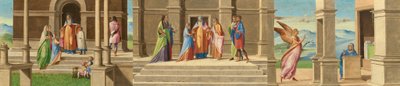 La Presentación y Matrimonio de la Virgen, y la Anunciación de Benedetto Diana