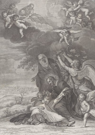 Milagro de un santo, 1777 de Benedetto Eredi