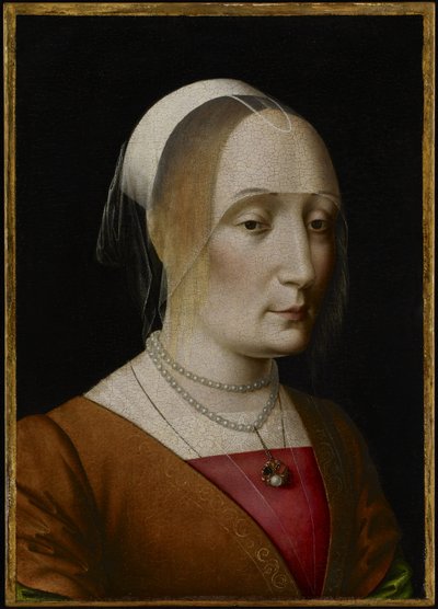 Retrato de una joven de Benedetto Ghirlandaio