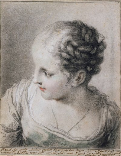 Cabeza de una Chica de Benedetto Luti
