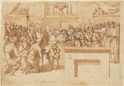 La veneración del cuerpo milagrosamente preservado de San Atto de Benedetto Veli