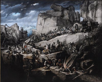 Aníbal cruza los Alpes de Benedict Masson