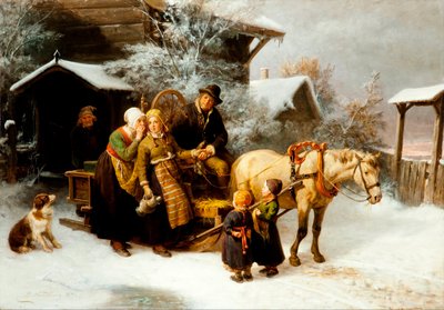 Partida de casa (Escena de Dalecarlia) de Bengt Nordenberg
