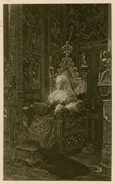 Retrato de la Reina Victoria de Benjamin  Constant