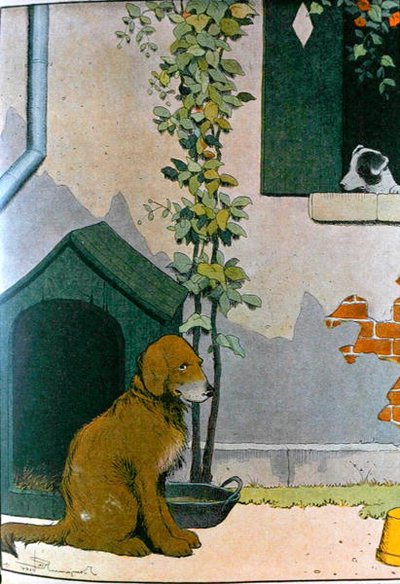 Perro, ilustración de 