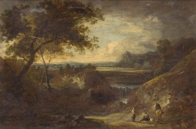 Paisaje con figuras, 1796-1838 de Benjamin Barker