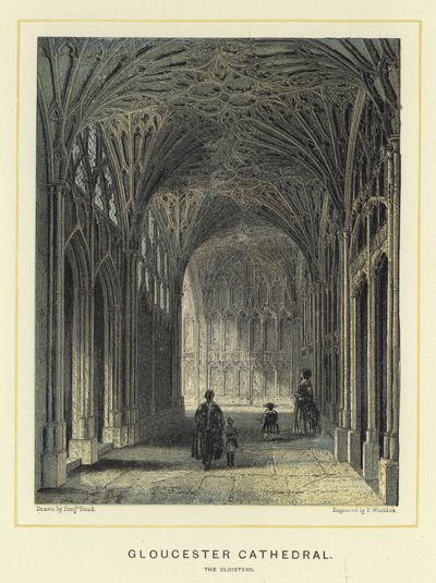 Catedral de Gloucester, los claustros de Benjamin Baud