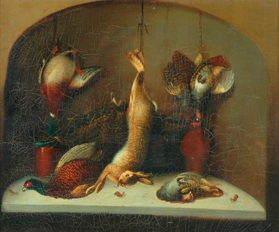 Naturaleza muerta con caza de Benjamin Blake