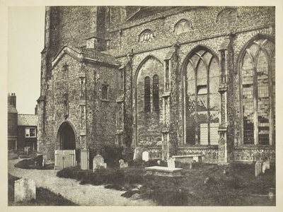 Lado sur de la iglesia de Cromer de Benjamin Brecknell Turner