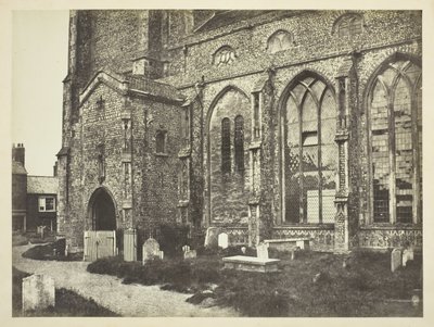 Lado Sur de la Iglesia de Cromer, c. 1850s de Benjamin Brecknell Turner