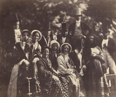 Grupo de Boda, c. 1852 o 1853 de Benjamin Brecknell Turner