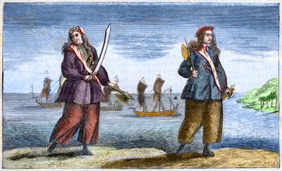 Anne Bonny y Mary Read de Benjamin Cole