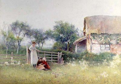 Recogiendo Flores del Prado de Benjamin D. Sigmund