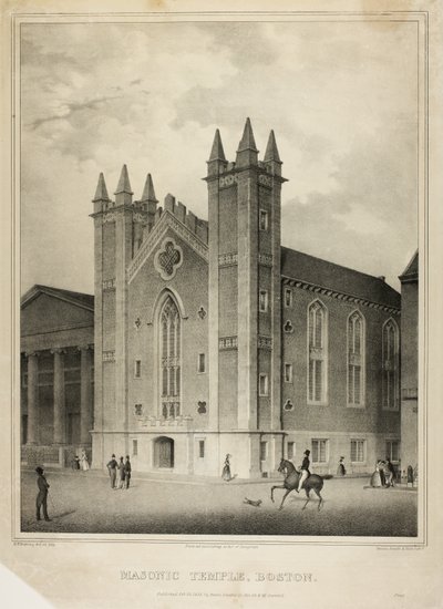 Templo Masónico, Boston de Benjamin F. Nutting