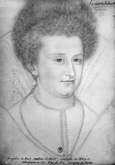Retrato de Jacqueline de Bueil (1580-1651) Condesa de Moret de Benjamin Foulon