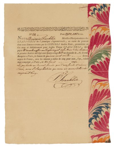 Carta de Benjamin Franklin de Benjamin Franklin