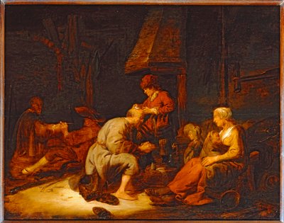 Funcionamiento de la lupa. 1630 ... de Benjamin Gerritsz. Cuyp