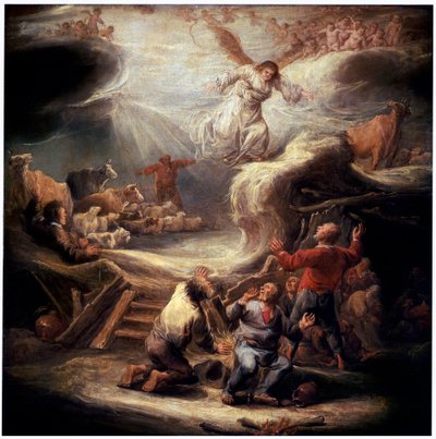 La Anunciación a los pastores de Benjamin Gerritz Cuyp