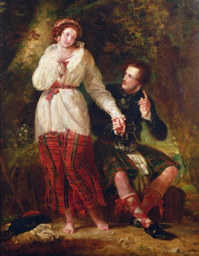 Amantes de las Tierras Altas de Benjamin Haydon