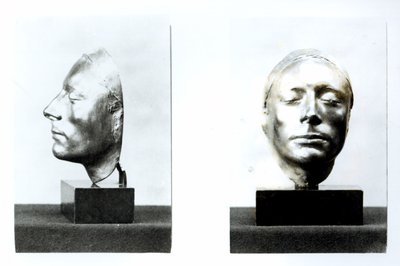 Máscara de vida de John Keats (1795-1821) de Benjamin Haydon