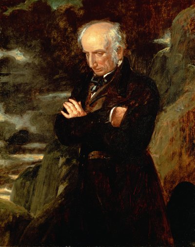 Retrato de William Wordsworth (1770-1850), 1842 de Benjamin Haydon