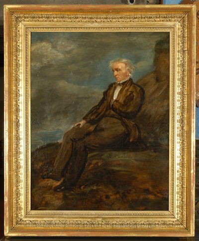 Retrato de Wordsworth en Helvellyn, c.1843 de Benjamin Haydon