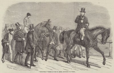 Stockwell, ganador del St Leger, regresando a pesar de Benjamin Herring