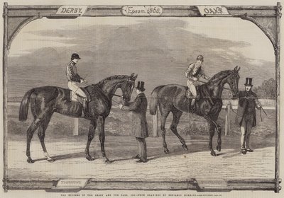 Los ganadores del Derby y los Oaks, 1860 de Benjamin Herring