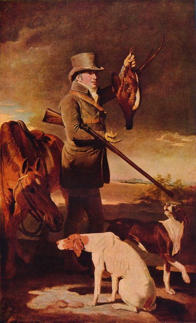 J.G. Shaddick, el deportista célebre, 1806 de Benjamin Marshall