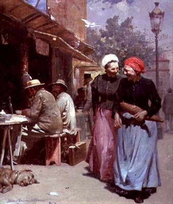 Mercado parisino de Benjamin Osro Eggleston