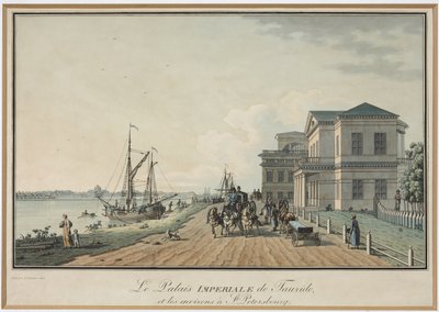Vista del Palacio Táuride de Benjamin Patersson