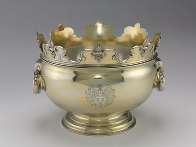 Cuenco de ponche Monteith, 1715-16 de Benjamin Pyne