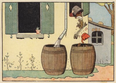 Ilustración para Chantecler de Benjamin Rabier (litografía en color) de Benjamin Rabier