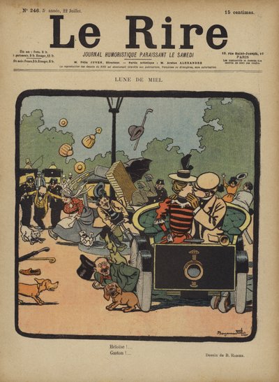 Ilustración para Le Rire de Benjamin Rabier