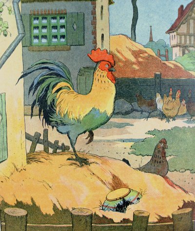 El gallo, ilustración de 