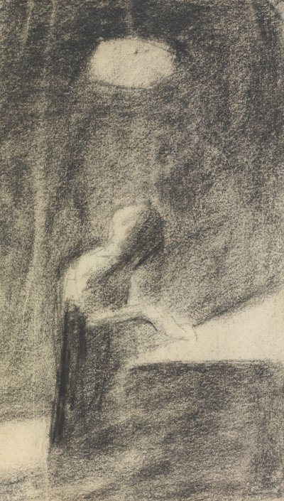 Boceto abstracto de una figura de Benjamin Robert Haydon