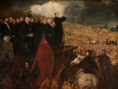 Reunión de la Unión Política de Birmingham, 1832-33 de Benjamin Robert Haydon