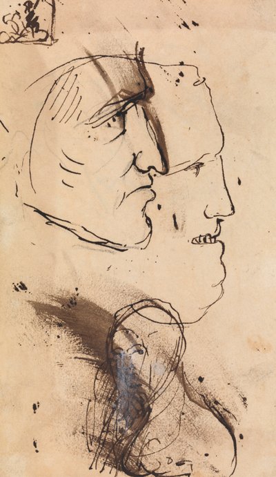 Estudios de retratos de Benjamin Robert Haydon