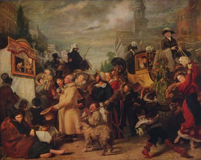 Punch o Día de Mayo, 1829, c1915 de Benjamin Robert Haydon