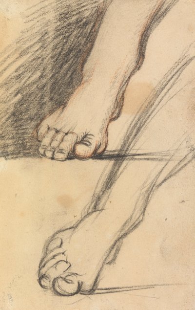 Estudio de los pies de Benjamin Robert Haydon