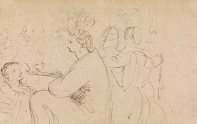 Estudio de figuras sentadas de Benjamin Robert Haydon