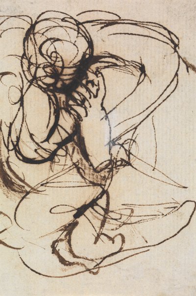 Estudio de una figura de Benjamin Robert Haydon