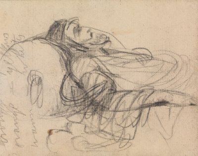 Estudio de un hombre en la muerte de Benjamin Robert Haydon